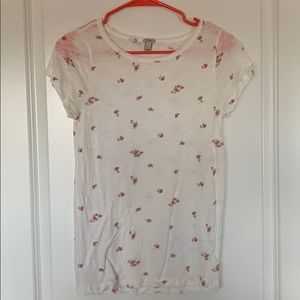 J. Crew vintage floral tee